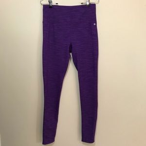 Layer 8 women’s medium purple yoga athleti…